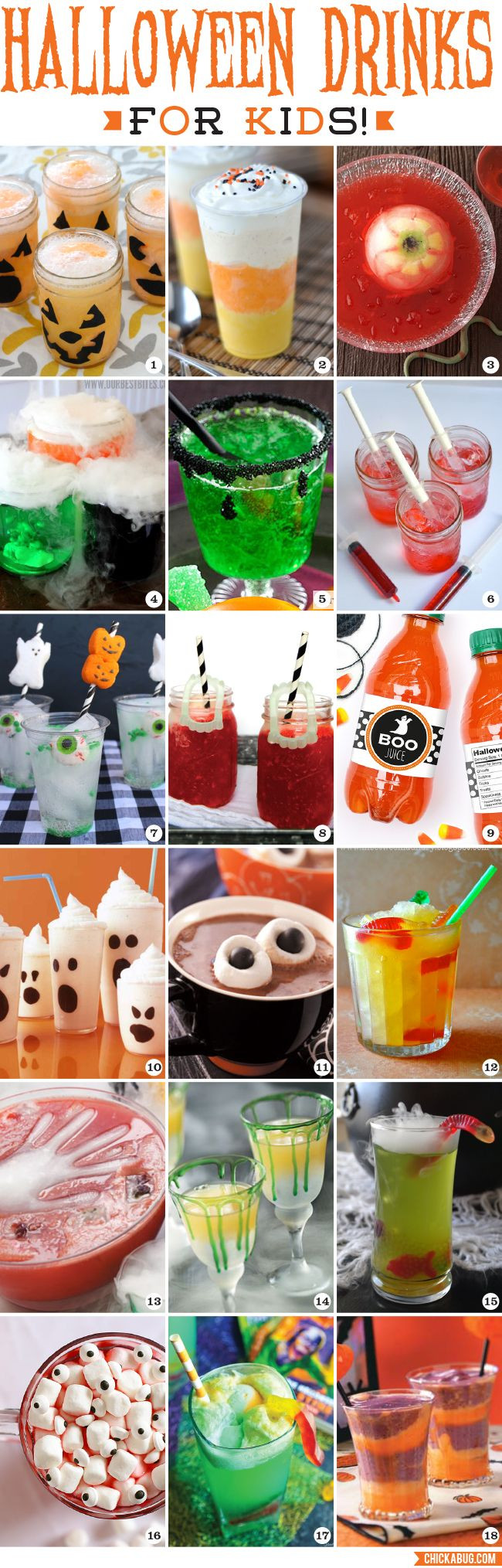 Halloween Food And Drinks
 Best 25 Kids halloween parties ideas on Pinterest