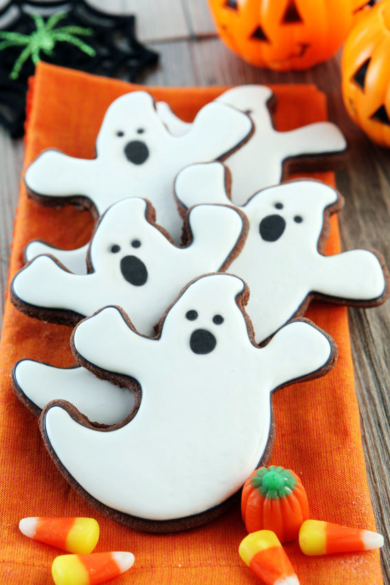 Halloween Ghost Cookies
 Halloween Ghost Cookies Recipe