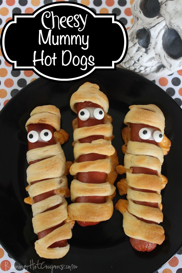 Halloween Hot Dogs Mummy
 Spooky Halloween Treats and Appetizers — Today s Every Mom