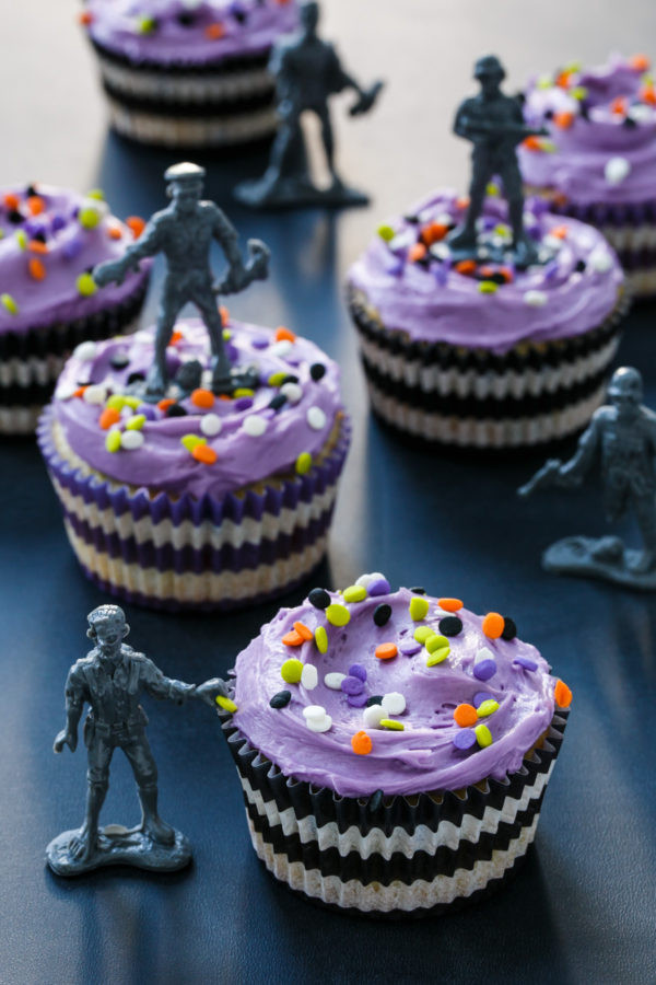 Halloween Inspired Cupcakes
 Halloween Confetti Cupcakes