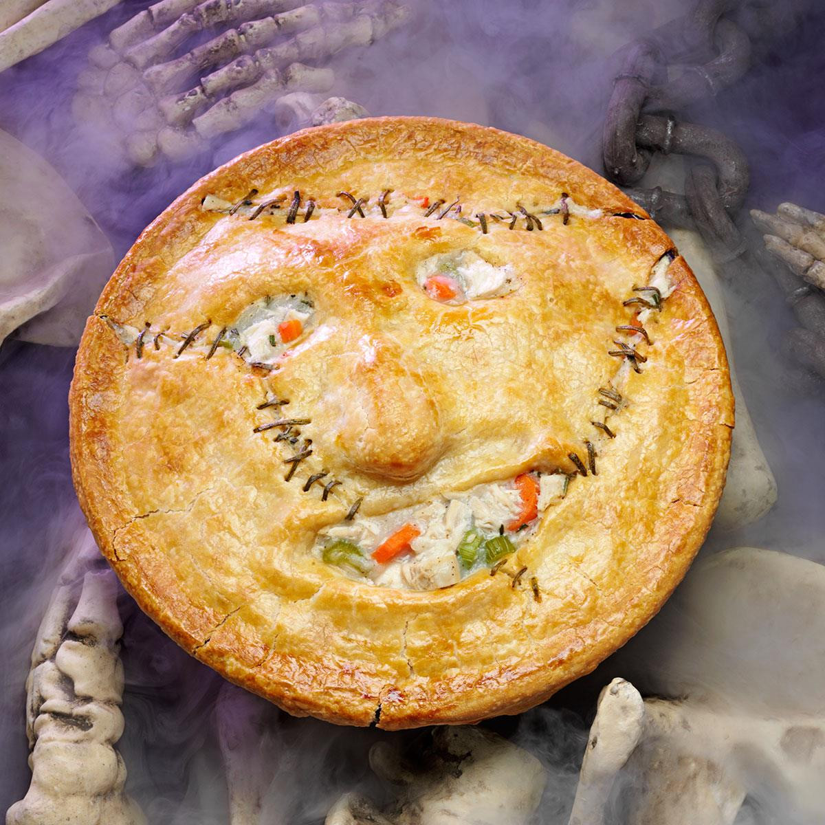 Halloween Main Dishes
 Leatherface Potpie Recipe