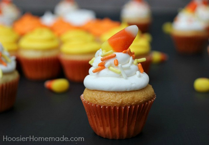 Halloween Mini Cupcakes
 Fall Cupcakes and Toppers Hoosier Homemade