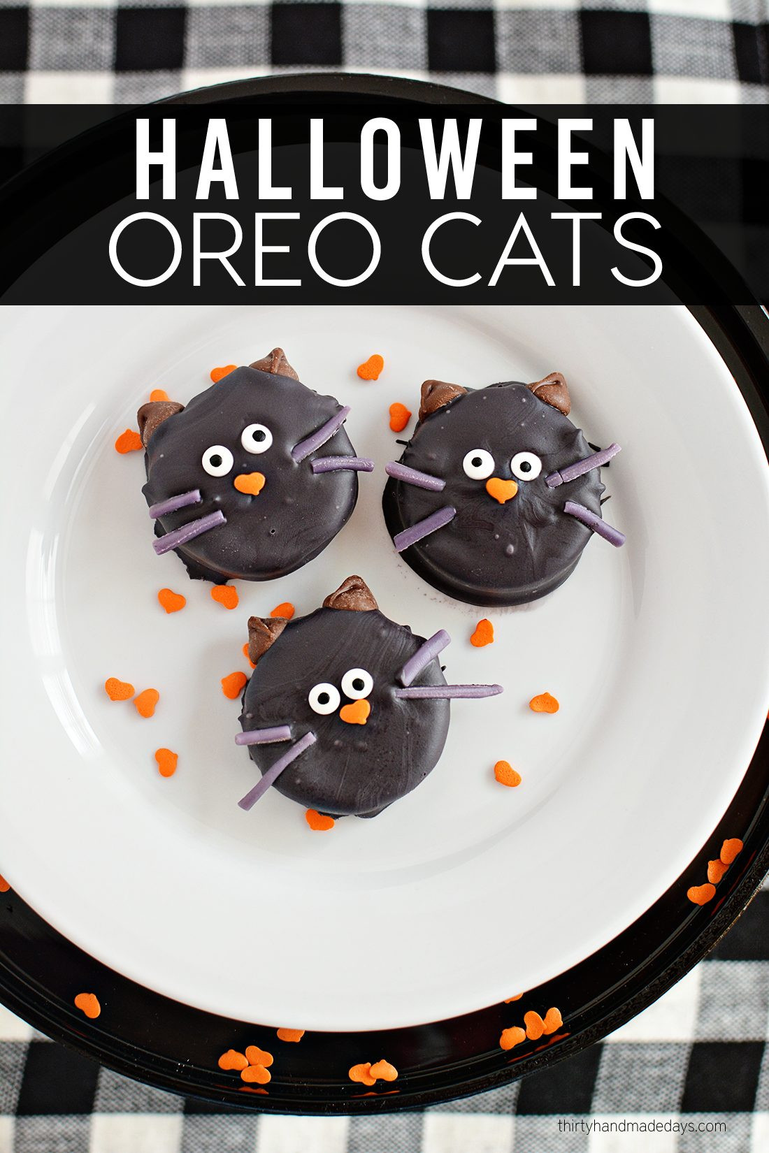 Halloween Oreo Cookies
 Halloween Oreo Cookie Cats