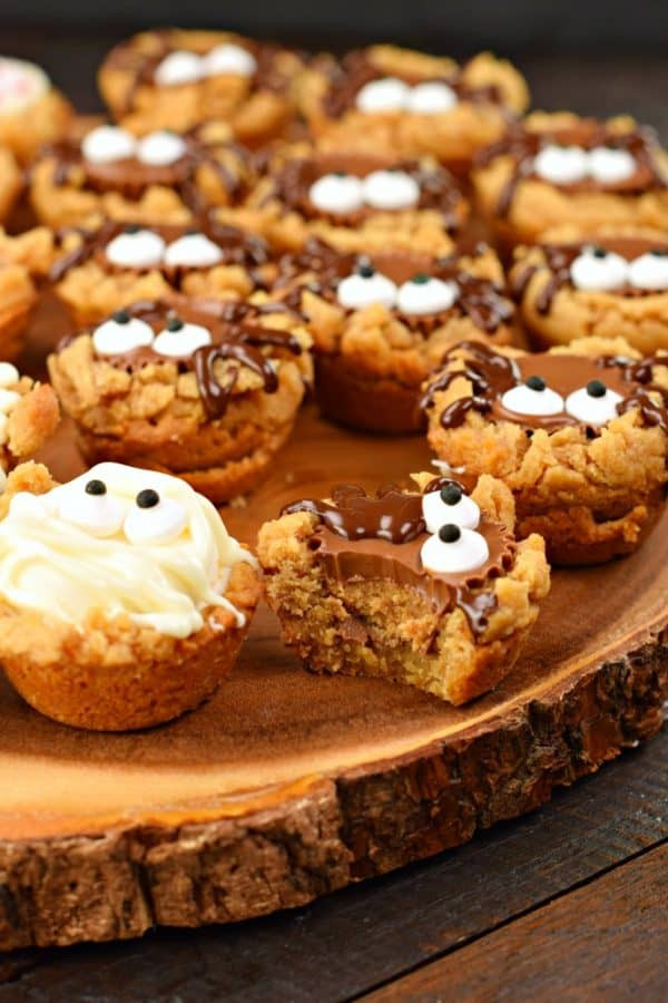 Halloween Peanut Butter Cookies
 Halloween Peanut Butter Cookie Cups Shugary Sweets