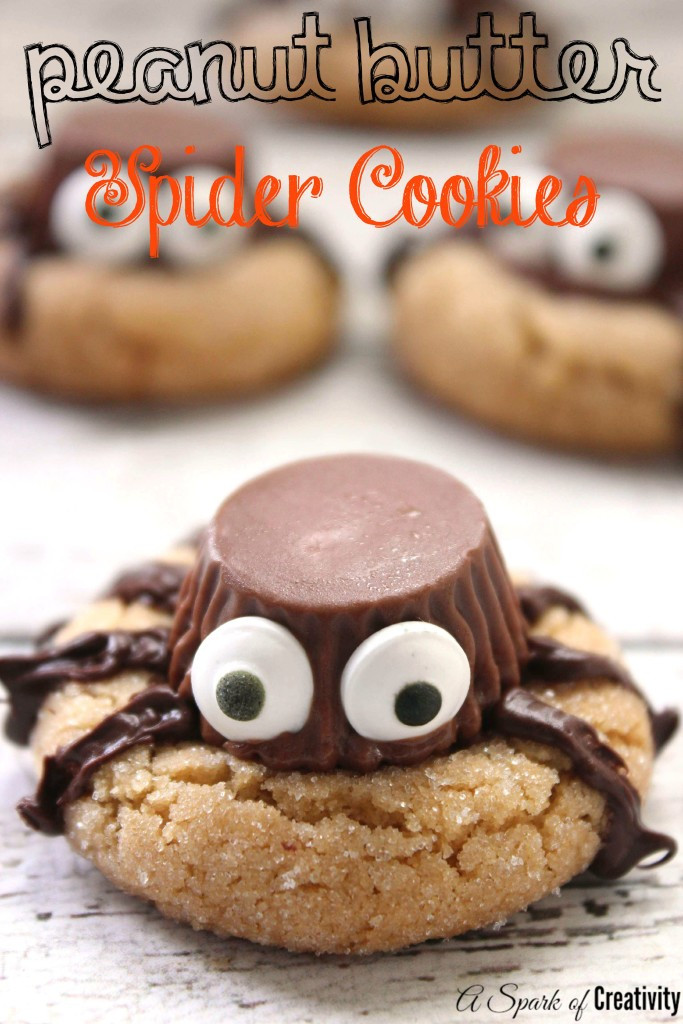 Halloween Peanut Butter Cookies
 Halloween Spider Cookies Recipe – an easy and delicious