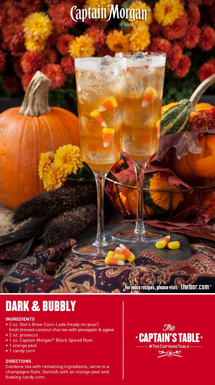 Halloween Rum Drinks
 17 best images about Tea Cocktails on Pinterest