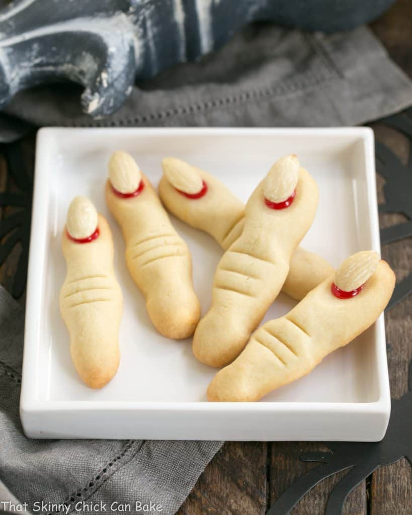 Halloween Sugar Cookies Fingers
 Witches Fingers Cookies That Skinny Chick Can Bake
