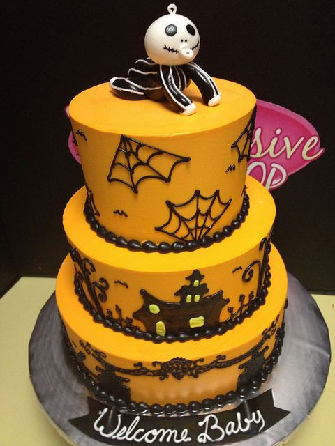 Halloween Theme Cakes
 Halloween Baby Shower cake Fancy Cakes