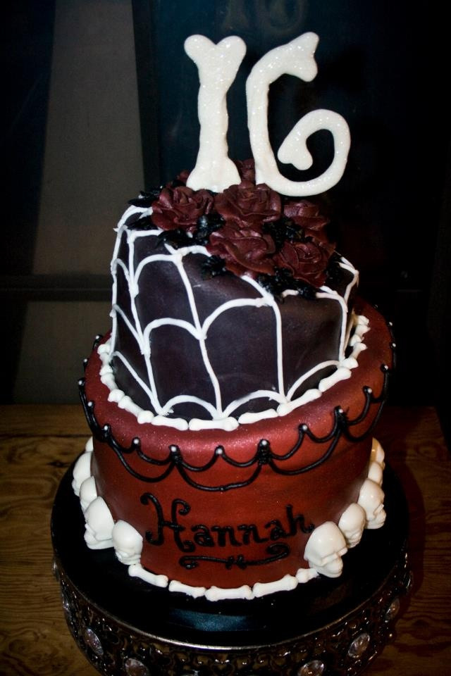 Halloween Themed Birthday Cakes
 78 ideas about Halloween Sweet 16 on Pinterest