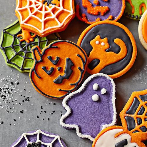 Halloween Themed Cookies
 Halloween Themed Cookie Cutter Set