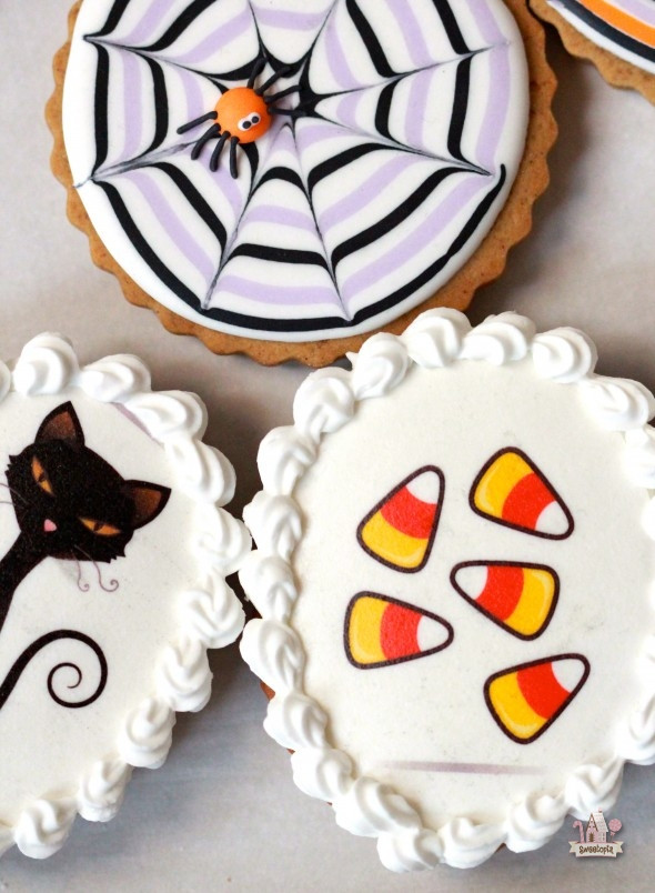 Halloween Themed Cookies
 Easy Decorated Cookies for Halloween