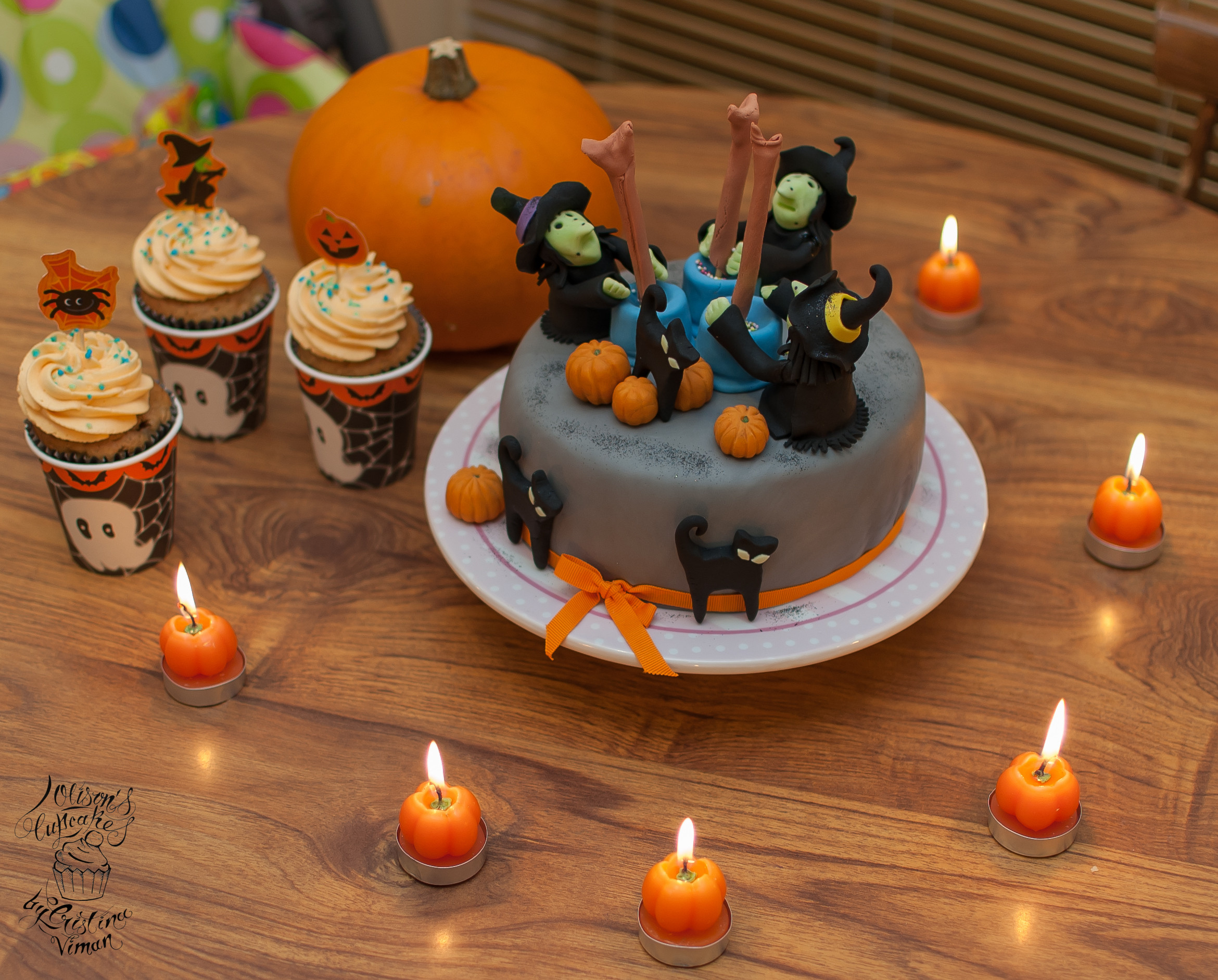 Halloween Themed Cupcakes
 Halloween Wicked Witches Cake and Cupcakes – Olison s Cupcakes