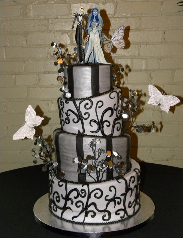 Halloween Themed Wedding Cakes
 Halloween Themed Wedding Cakes