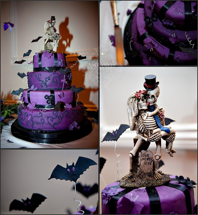 Halloween Wedding Cakes Ideas
 Wedding Trends Halloween and Fall Wedding Themes