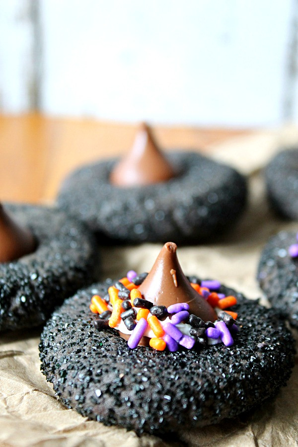 Halloween Witch Hat Cookies
 Witch Hat Peanut Butter Cookies