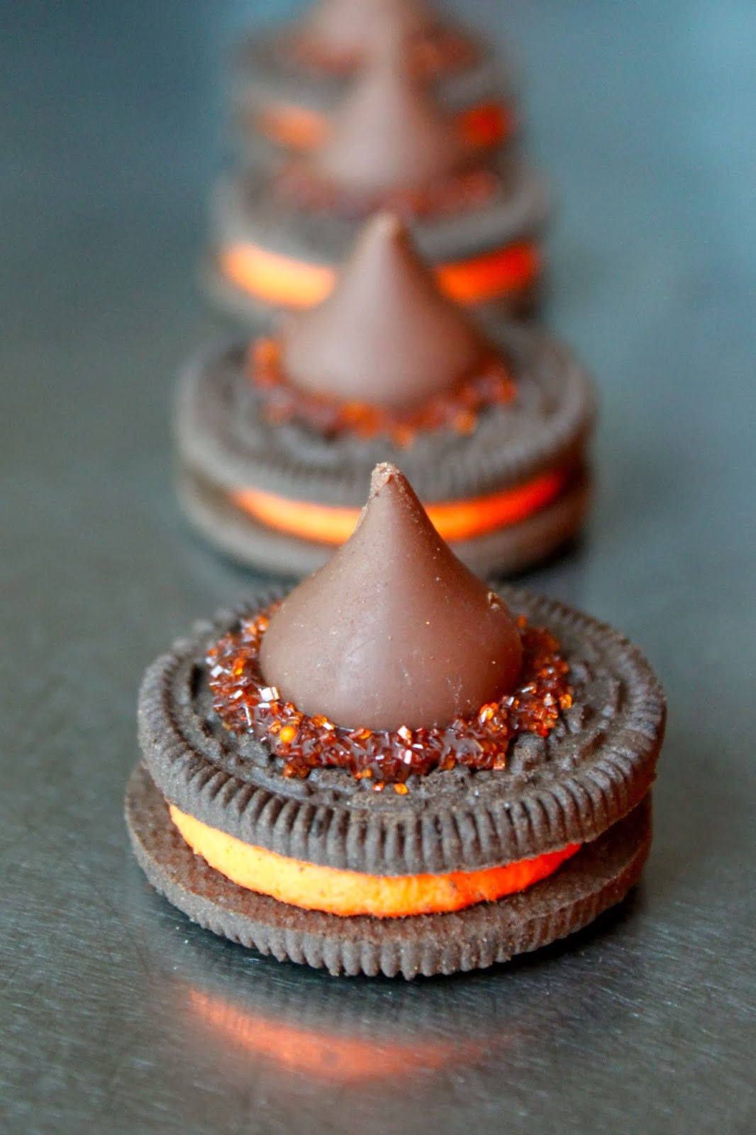 Halloween Witch Hat Cookies
 Baked Perfection Oreo Witch Hats