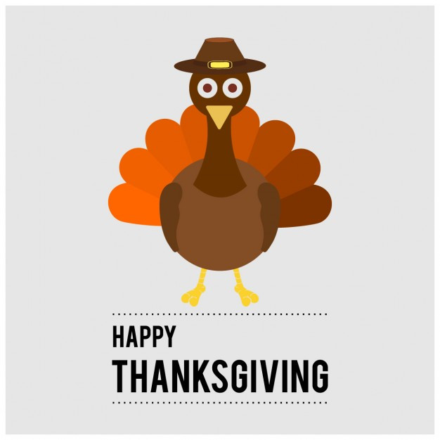 Happy Thanksgiving Turkey
 Happy thanksgiving day Vector