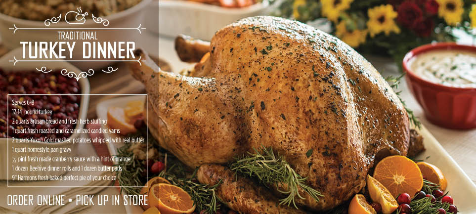 Harmons Thanksgiving Dinner
 Ad Specials