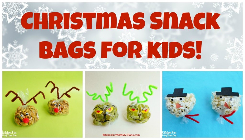 Healthy Christmas Snacks For School Parties
 Christmas Snowman Snack Bags for Class Parties at School