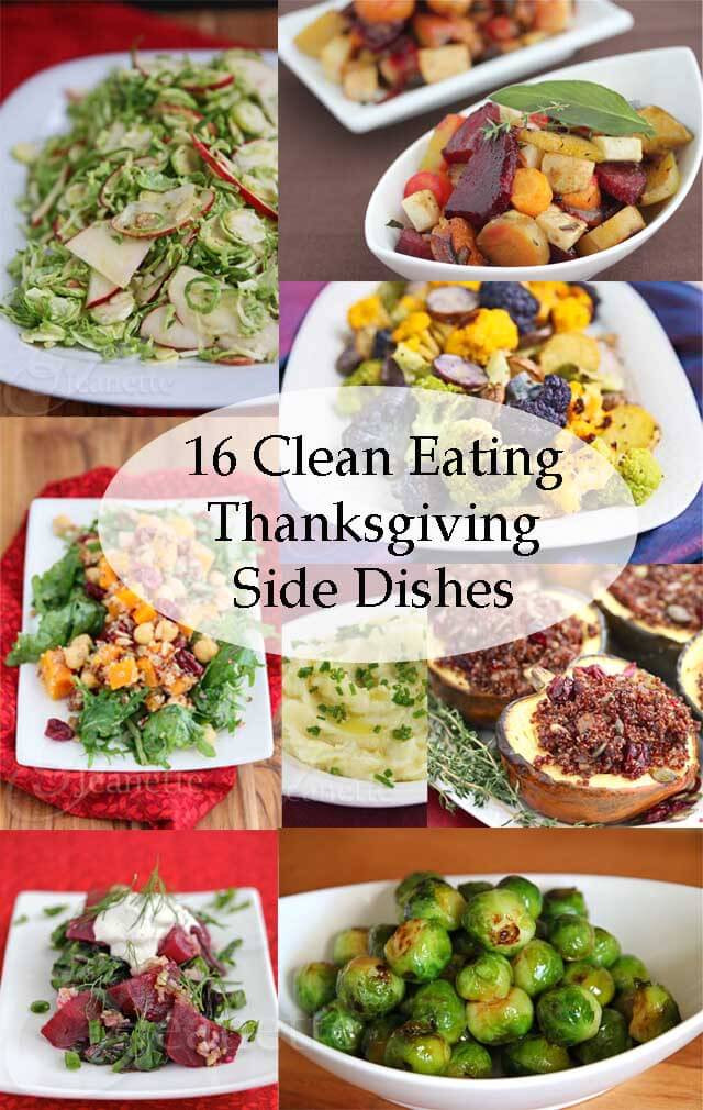 Healthy Side Dishes For Thanksgiving
 16 Clean Eating Thanksgiving Side Dish Recipes Jeanette