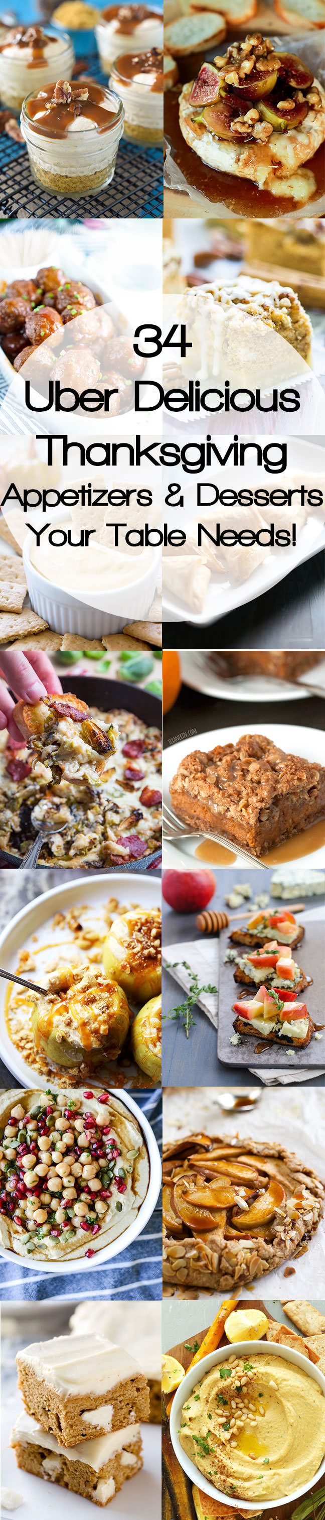 Healthy Thanksgiving Appetizer Recipes
 Healthy Thanksgiving Appetizers & Desserts