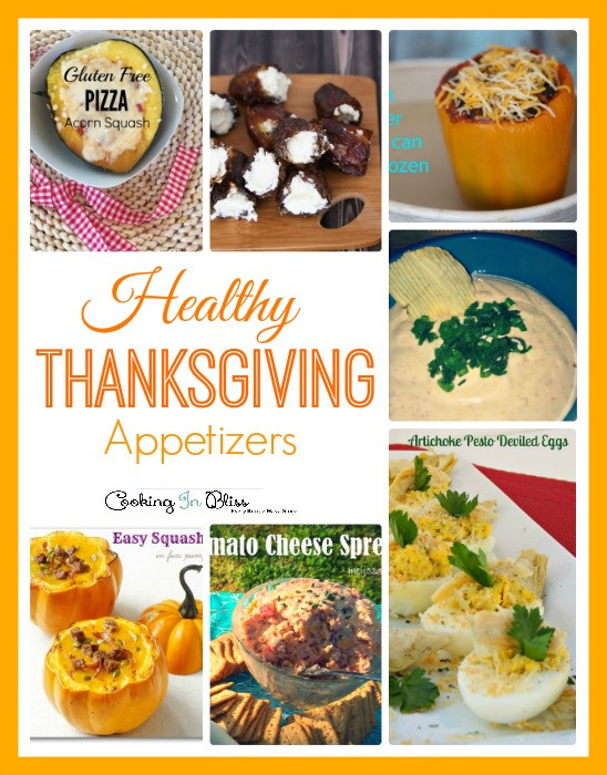 Healthy Thanksgiving Appetizer Recipes
 Healthy Thanksgiving Appetizers Cooking in Bliss