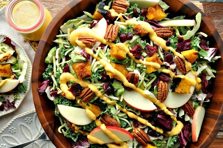 Healthy Thanksgiving Side Dish Recipes
 Healthy Thanksgiving Side Dish Fall Harvest Salad with