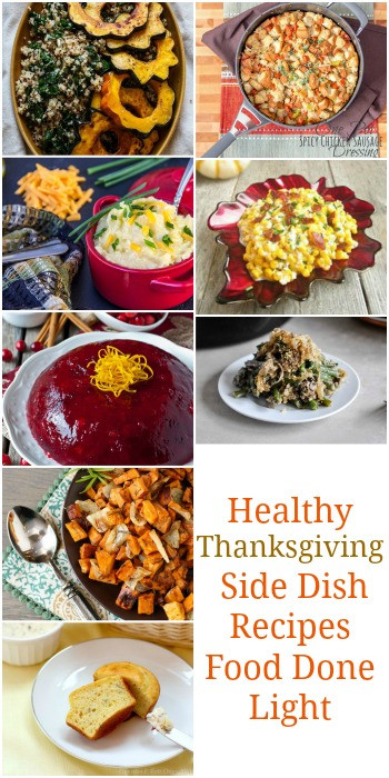 Healthy Thanksgiving Side Dish Recipes
 Healthy Thanksgiving Sides & Desserts Recipes