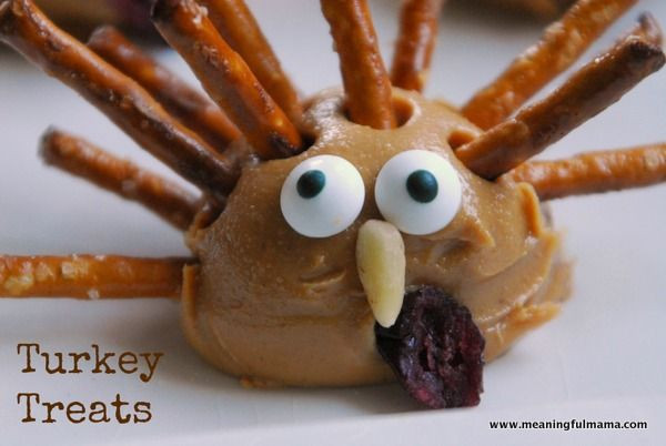 Healthy Thanksgiving Treats
 Turkey Treats Giving Thanks Pinterest