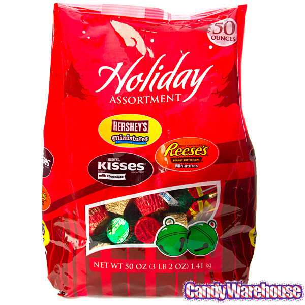 Hershey Christmas Candy
 Hershey s Christmas Candy Assortment 50 Ounce Bag