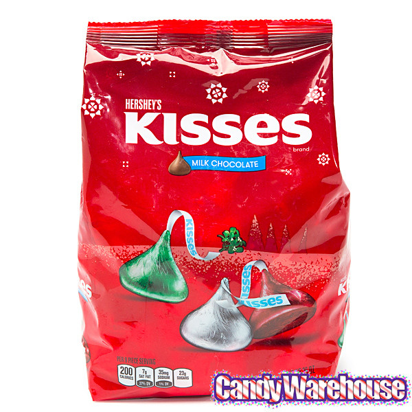 Hershey Christmas Candy
 Christmas KISSES 200 Piece Bag