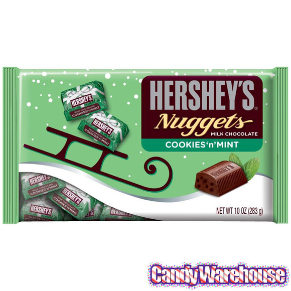 Hershey Christmas Candy
 Christmas Hershey s Milk Chocolate Cookies n Mint Nug s