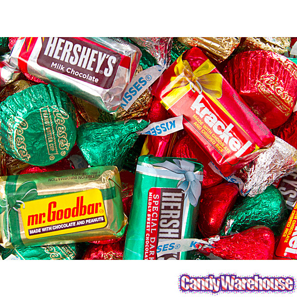 Hershey Christmas Candy
 Hershey s Christmas Candy Assortment 38 Ounce Bag