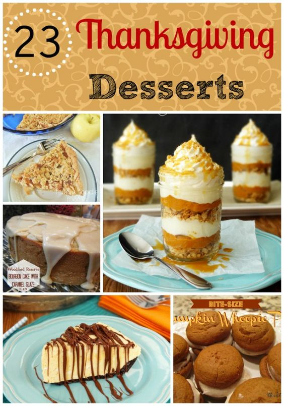 Holiday Desserts For Thanksgiving
 Thanksgiving Desserts