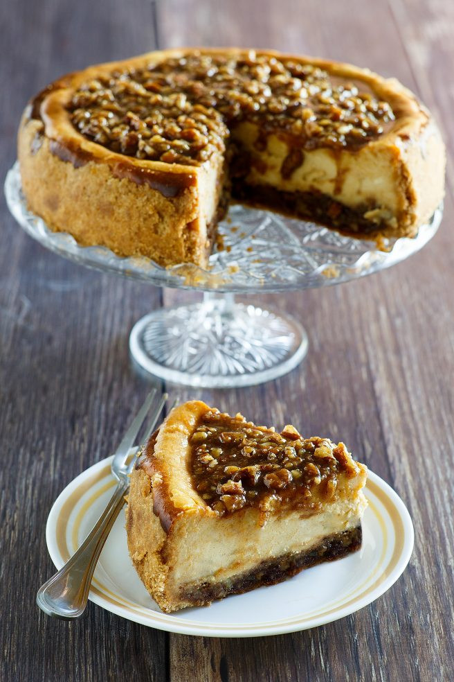 Holiday Desserts For Thanksgiving
 Pecan Pie Cheesecake Thanksgiving and Christmas Dessert