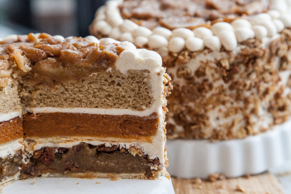 Holiday Desserts Thanksgiving
 Piecaken – the turducken of desserts – returns for
