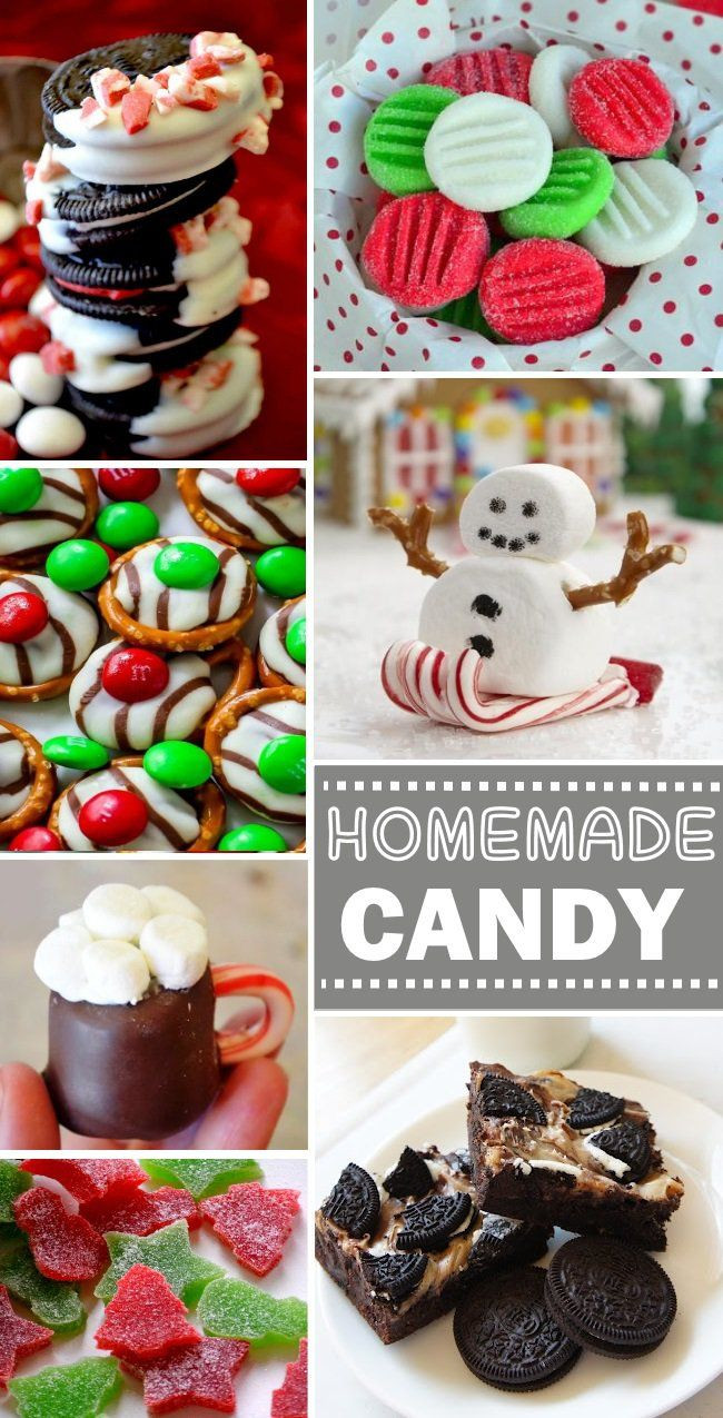Homemade Christmas Candy Gifts
 100 Homemade Candy Recipes on Pinterest