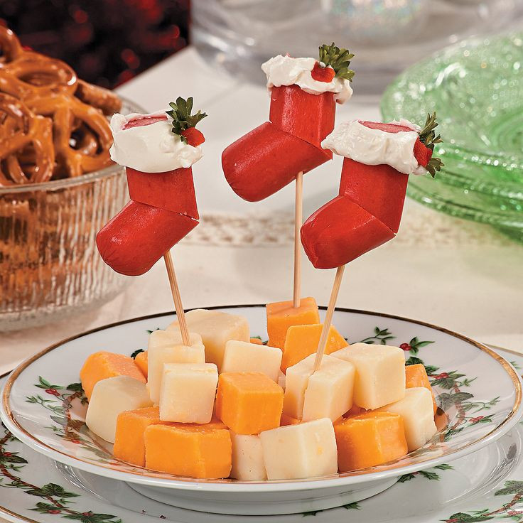 Hot Christmas Appetizers
 Hot Dog Stocking Christmas Appetizers Recipe