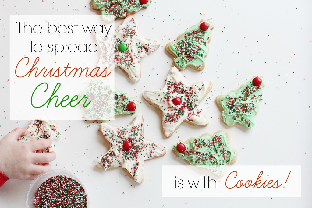 I Sure Do Like Those Christmas Cookies
 We sure do like those Christmas cookies · The Girl in the