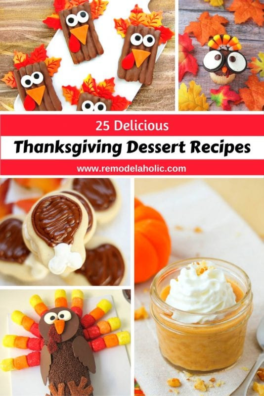 Ideas For Thanksgiving Desserts
 Remodelaholic