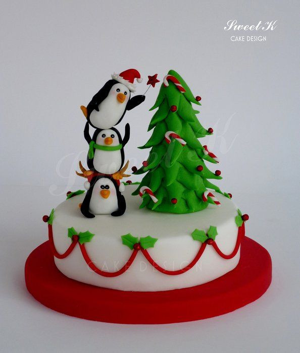 Images Of Christmas Cakes Decorated
 1000 ideas about Christmas Cake Decorations on Pinterest