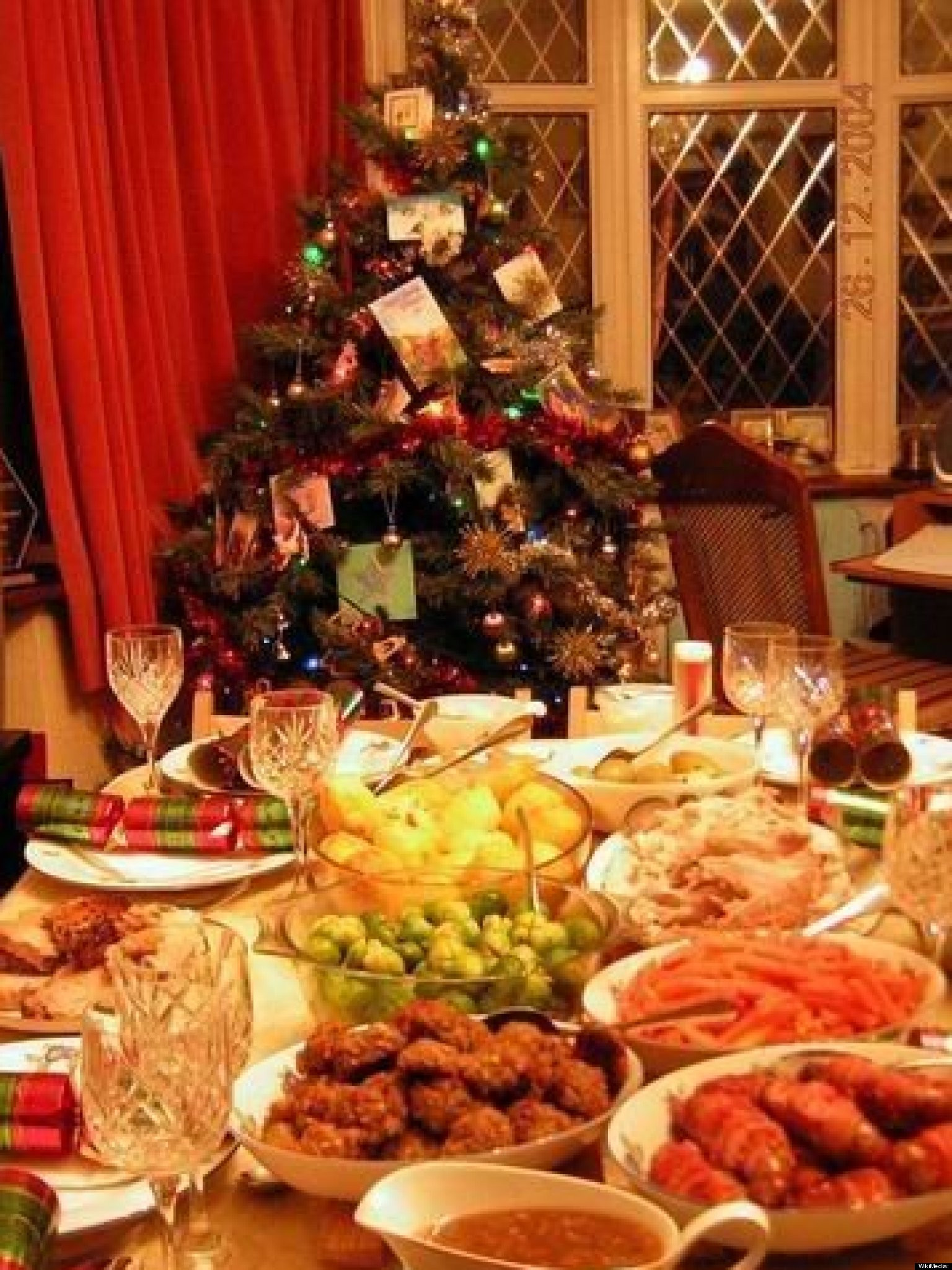 Images Of Christmas Dinners
 Christmas Dinner Nine Months to Make Nine Minutes to
