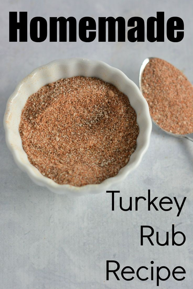 Ingredients For Thanksgiving Turkey
 Homemade Turkey Rub you have all of the ingre nts in