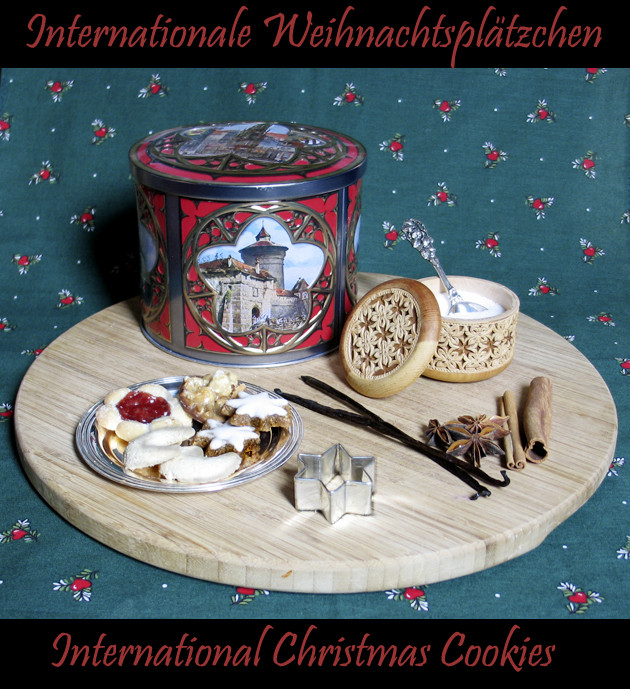International Christmas Cookies
 Silber Rosen Blog Party International