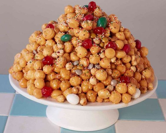 Italian Christmas Cookie Recipes Giada
 Struffoli recipe Giada de laurentiis and Italian desserts