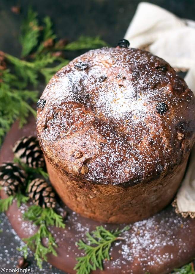 Italian Sweet Bread Loaf Made For Christmas
 Easy Homemade Italian Christmas Bread Panettone Recipe