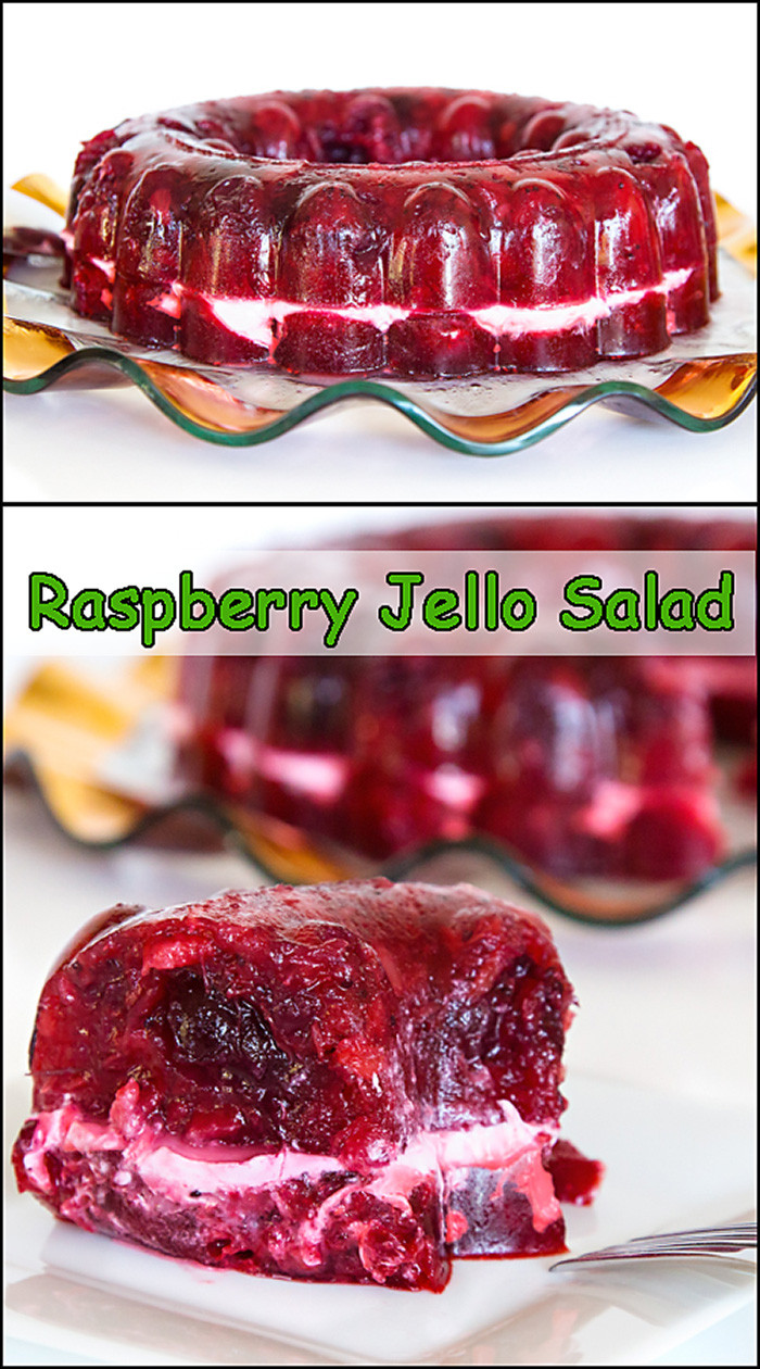 Jello Salads For Thanksgiving Dinner
 Cran Raspberry Jello Salad Joy In Every Season