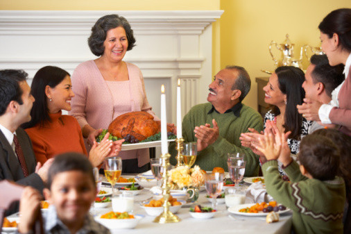 Johnson Family Christmas Dinner
 Thanksgiving Vocabulary en Español el Da de Acción de