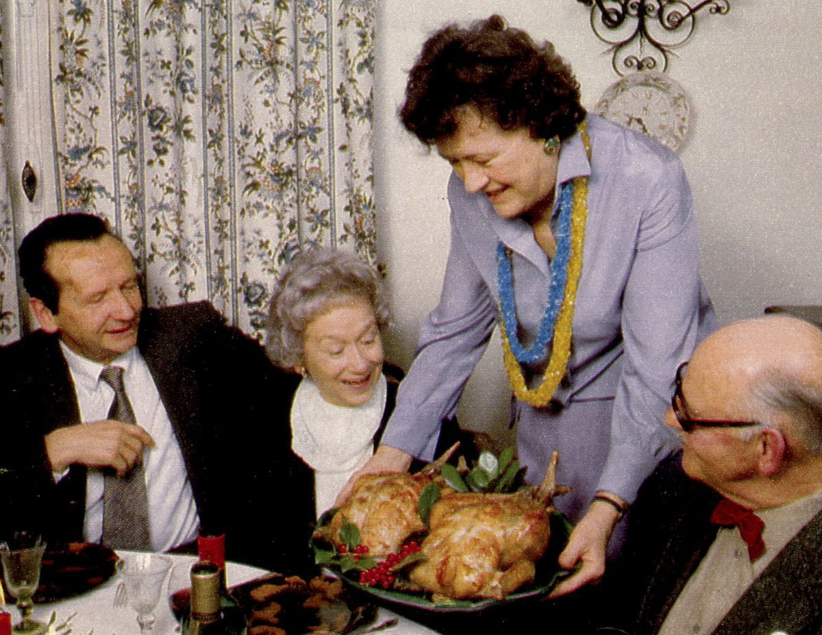 Julia Child Thanksgiving Turkey
 Talking Turkey Thanksgiving Dinner Energy Use and Carbon