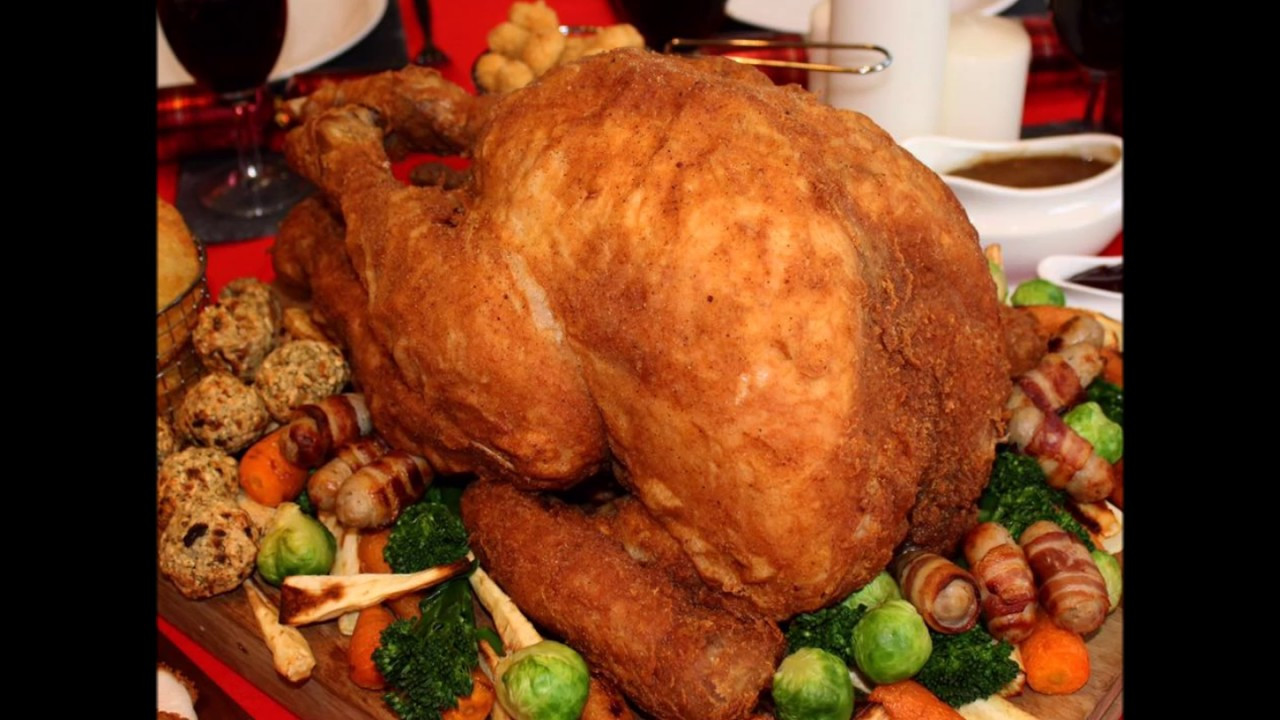Kfc Turkey Thanksgiving
 chef fatback deep fried turkey